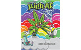 Wood Rocket High AF Adult Colouring Book Party Gifts and Novelties